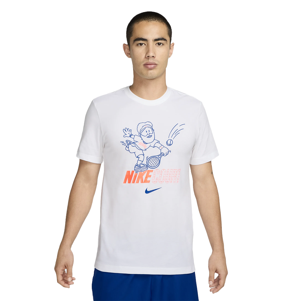 Nike Dri-FIt Tennis Court Tee M - HF6220-100 – Dynamic Sports
