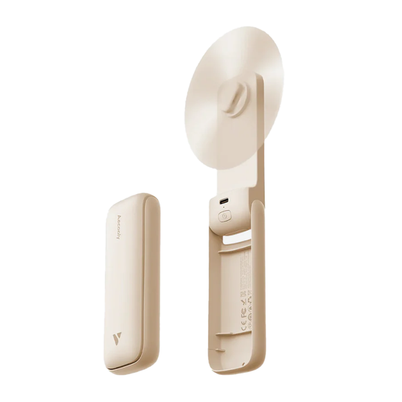 Aecooly Pocket 01 (2000 mAh) - Foldable handheld Fan - Beige