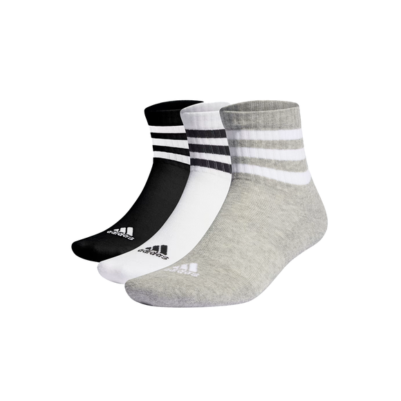 Cushioned Sportswear 3-Stripes Low Cut Socks 3 Pairs - IC1318