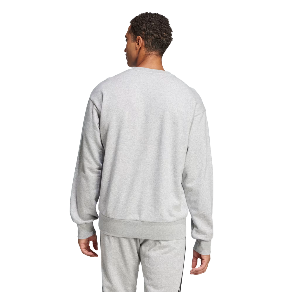 Sweat-Shirt Essentials à Col Montant - Fermeture Éclair 3/4 French Terry Homme | Look Décontracté
