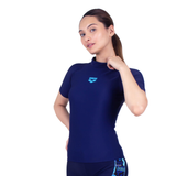 Ladies S/S UV Swim Top W - AWWL23406