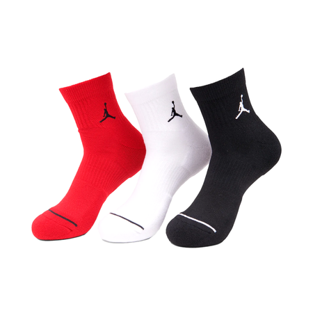 Jordan Everyday Cushion Poly Ankle Socks 3 Pairs - DX9655-902