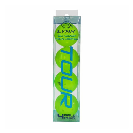 Lynx Pickleball Tour [4-Balls] - Outdoor Balls