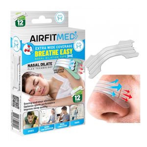 AirFit Medi Breathe Easy Nasal Dilation Tape - 12 Stripes