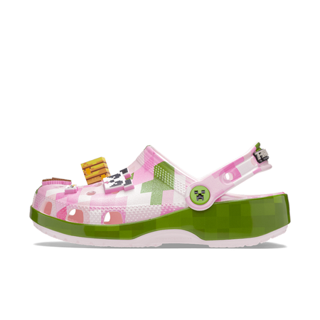 Minecraft Pink Classic Clog K - 214151-90H