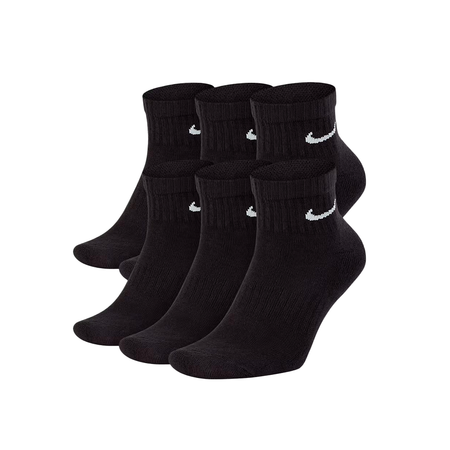 Nike Everyday Cushioned Ankle Socks 6 Pairs - SX7669-010