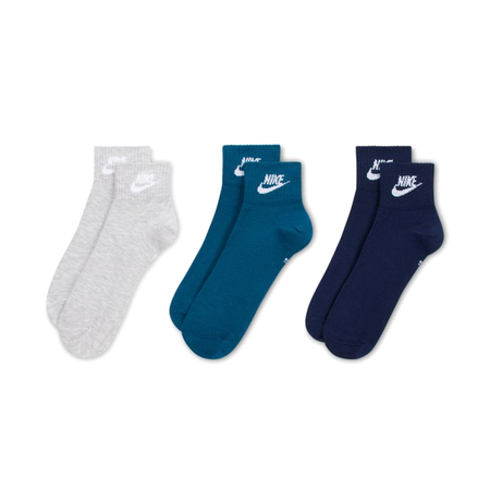 Nike Everyday Essential Ankle Socks 3 Pairs - DX5074-912