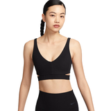 Nike Zenvy Rib Light-Support Padded Sports Bra W - HF5379-010