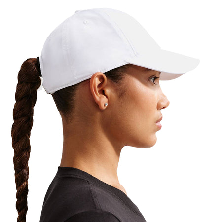 Nike Dri-FIT Club Unstructured Metal Swoosh Cap - FB5372-101