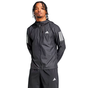 Own the run jacket black hotsell