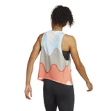 X Marimekko Run Icons 3 Bar Logo Tank Top W - HR8191