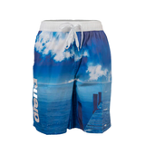 Adults Printed Beach Shorts 19" M - ABS24550