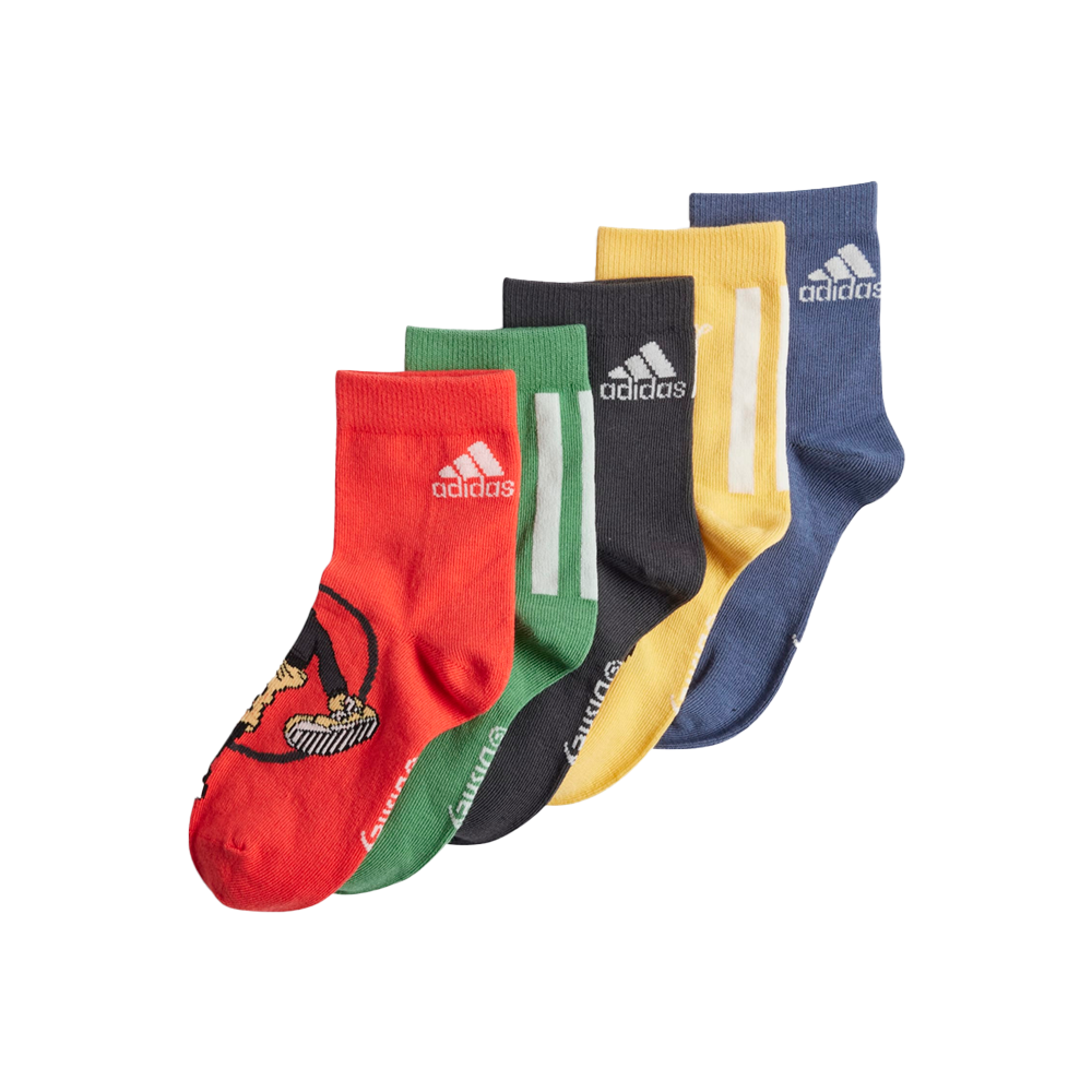 Disney Mickey Mouse 5 Pairs Pack Socks - IW1121 – Dynamic Sports