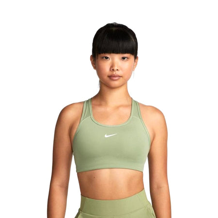 Nike DriFit Indy Longline Bra Womens Black/Green, £19.00