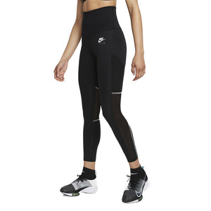 Nike Nike Air Dri-FIT Women's Fold-Over Waist 7/8 Running Leggings - DD4053-010