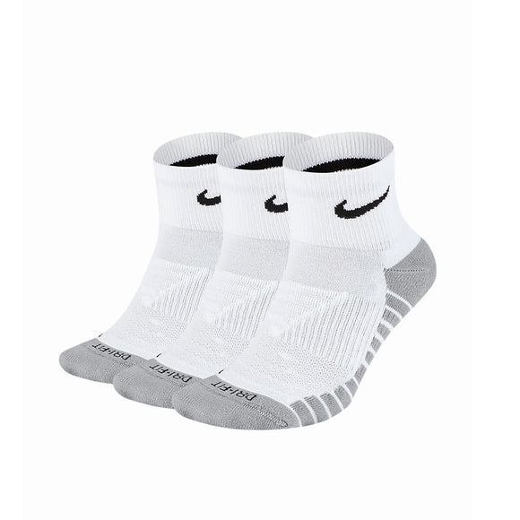 Nike Dry Cushioned Quarter Socks 3 Pairs - SX5549-100
