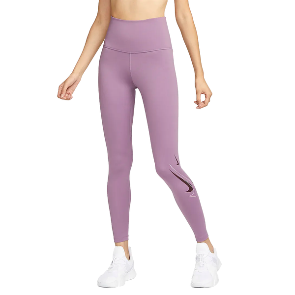 nike swoosh leggings purple