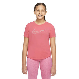 Nike Nike Dri-FIT One Older Kids' (Girls') Short-Sleeve Training Top - DD7639-603