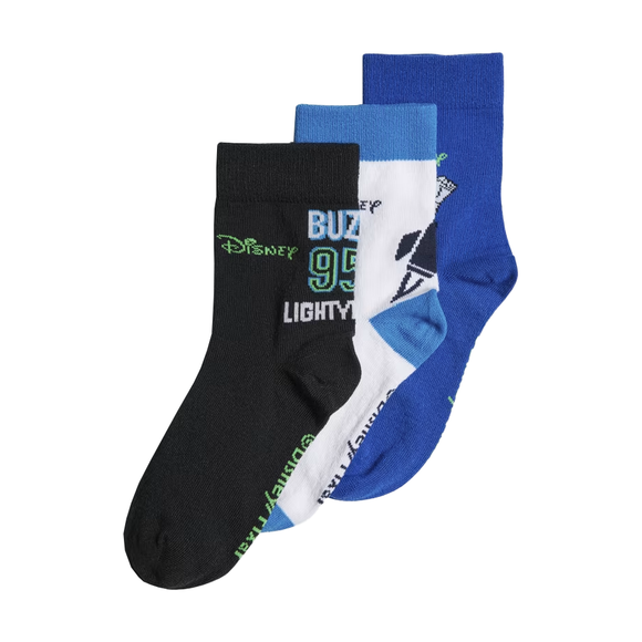Disney Buzz Lightyear Socks 3 Pairs - H44306