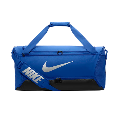 Nike Brasilia 9.5 Small Duffel Bag Unisex Sports Gym Pack Blue - DR6120-410