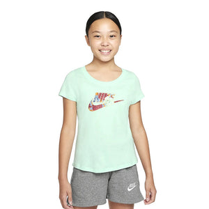 Nike Nike Sportswear Floral Futura Scoop Tee - DO1320-379