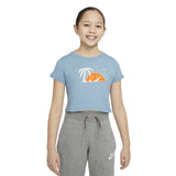 Nike Sportswear Older Kids' Sun Swoosh Crop - DQ4376-494