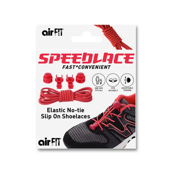 Speedlace Elastic No Tie One Size Fits All - Red