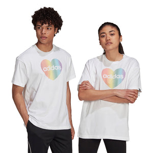 Adidas Adidas Colorful Heart Graphic Tee (Gender Neutral) - GT6815