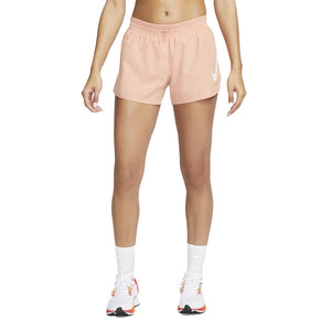 Nike Nike Dri-FIT Swoosh Run Mid-Rise Brief Lined Shorts W - DM7774-824