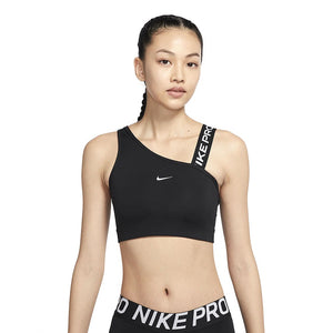 Nike Nike Pro Dri-FIT Swoosh Asymmetric Bra W - DM0571-010