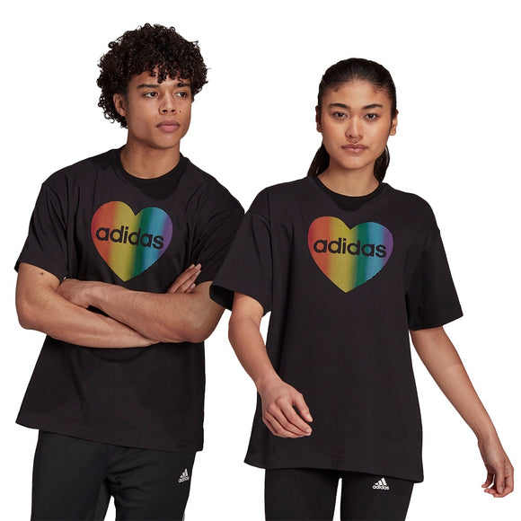 Adidas Colorful Heart Graphic Tee (Gender Neutral) - GT6816