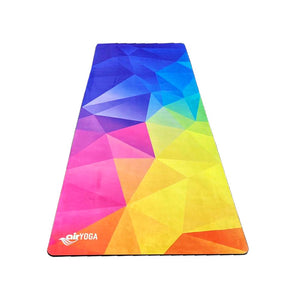 Air Yoga Dual Yoga Mat Nirvana Rainbow