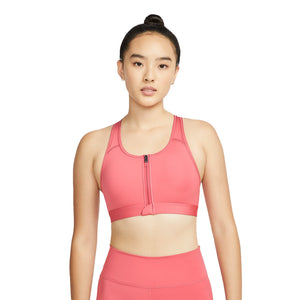 Nike Swoosh Women's Medium-Support Padded Zip-Front Sports Bra