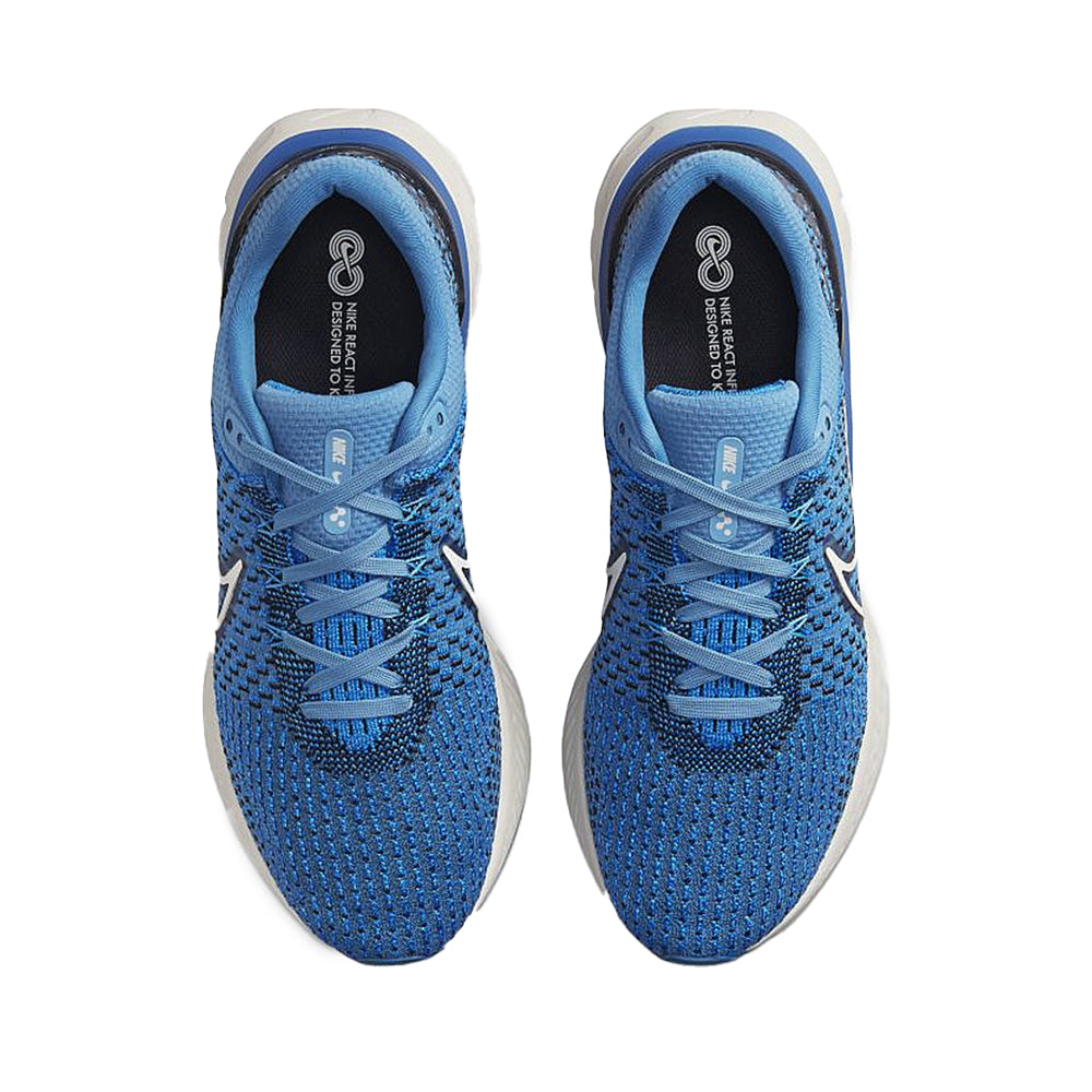 Nike React Infinity Run Flyknit 3 Shoes Mens 11 Blue Running Sneakers DH5392-400 ナイキ リアクト インフィニティ 3  main image 3